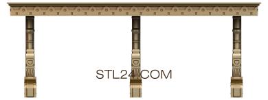 Столы (STL_0117) 3D модель для ЧПУ станка