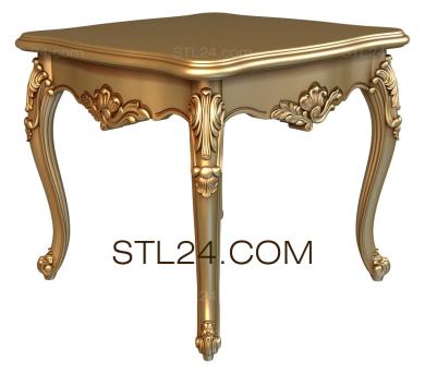 Tables (STL_0130) 3D models for cnc