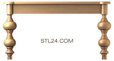 Столы (STL_0135) 3D модель для ЧПУ станка