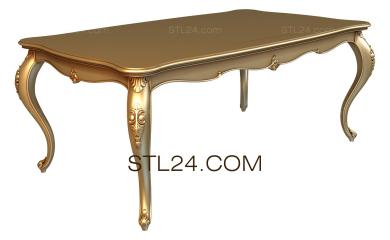 Tables (STL_0141) 3D models for cnc
