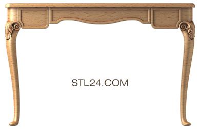 Столы (STL_0147) 3D модель для ЧПУ станка