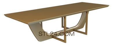 Столы (STL_0150) 3D модель для ЧПУ станка