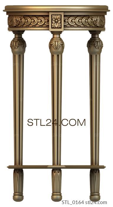 Столы (STL_0164) 3D модель для ЧПУ станка