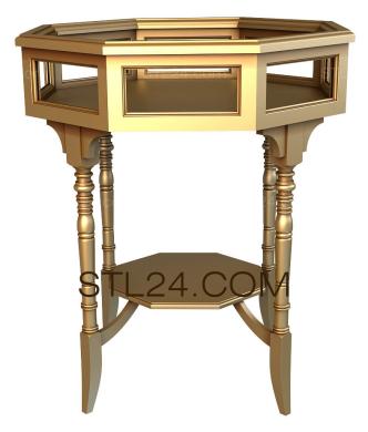 Столы (STL_0173) 3D модель для ЧПУ станка