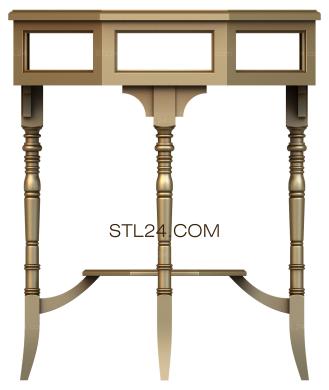 Столы (STL_0173) 3D модель для ЧПУ станка