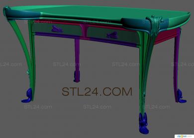 Столы (STL_0174) 3D модель для ЧПУ станка