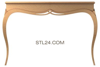 Столы (STL_0192) 3D модель для ЧПУ станка