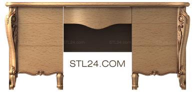 Столы (STL_0198) 3D модель для ЧПУ станка