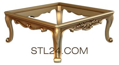 Tables (STL_0201) 3D models for cnc