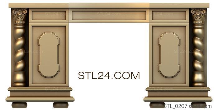 Tables (STL_0207) 3D models for cnc