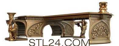 Tables (STL_0223) 3D models for cnc