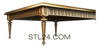 Tables (STL_0227) 3D models for cnc