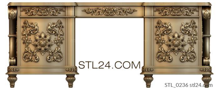 Tables (STL_0236) 3D models for cnc