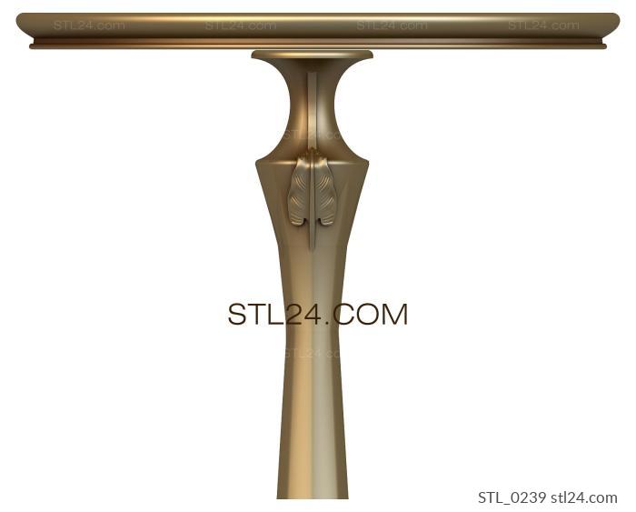 Столы (STL_0239) 3D модель для ЧПУ станка