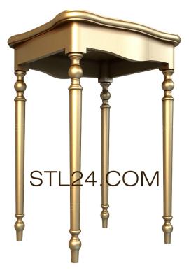 Столы (STL_0241) 3D модель для ЧПУ станка