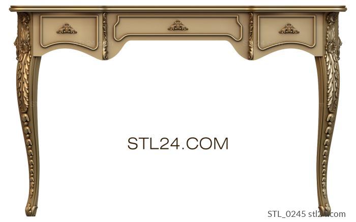 Столы (STL_0245) 3D модель для ЧПУ станка