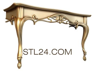 Tables (STL_0249) 3D models for cnc