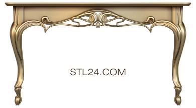 Столы (STL_0249) 3D модель для ЧПУ станка