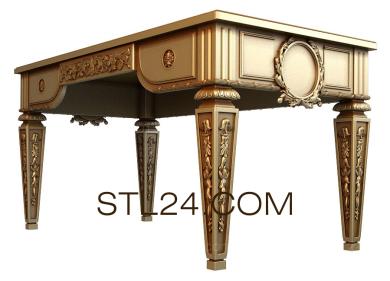 Столы (STL_0264) 3D модель для ЧПУ станка