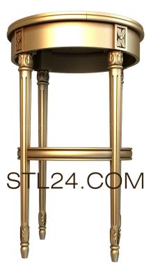 Столы (STL_0268) 3D модель для ЧПУ станка