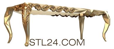 Столы (STL_0276) 3D модель для ЧПУ станка