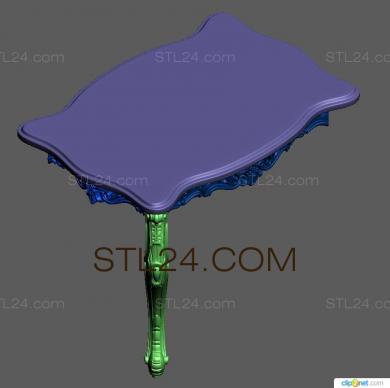 Столы (STL_0278) 3D модель для ЧПУ станка