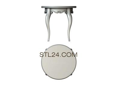 Столы (STL_0285) 3D модель для ЧПУ станка