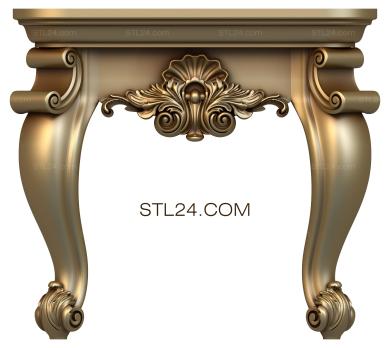 Столы (STL_0287) 3D модель для ЧПУ станка