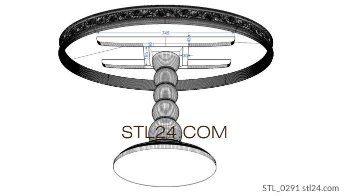 Tables (STL_0291) 3D models for cnc