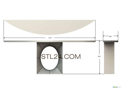 Tables (STL_0292) 3D models for cnc