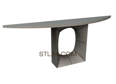 Столы (STL_0292) 3D модель для ЧПУ станка
