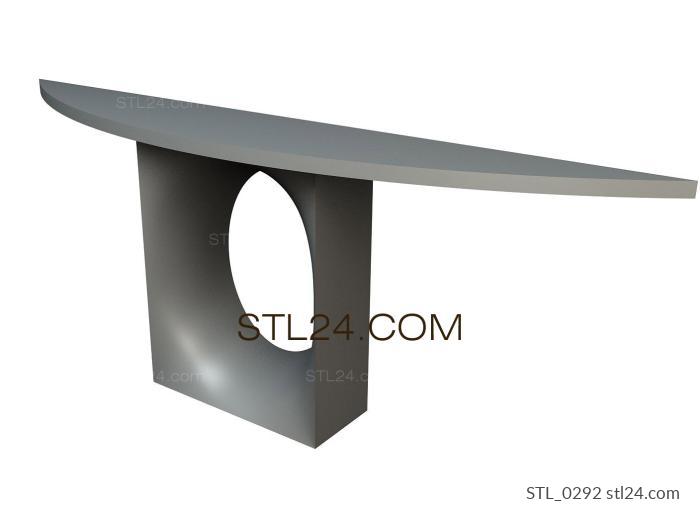 Tables (STL_0292) 3D models for cnc