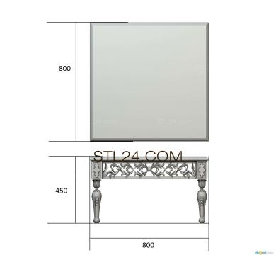 Tables (STL_0300) 3D models for cnc