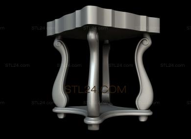 Tables (STL_0302) 3D models for cnc