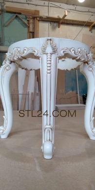 Столы (STL_0306) 3D модель для ЧПУ станка