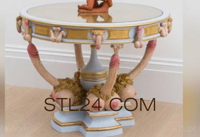 Столы (STL_0308) 3D модель для ЧПУ станка