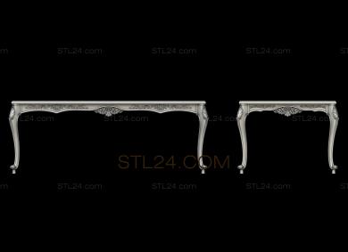 Столы (STL_0315) 3D модель для ЧПУ станка