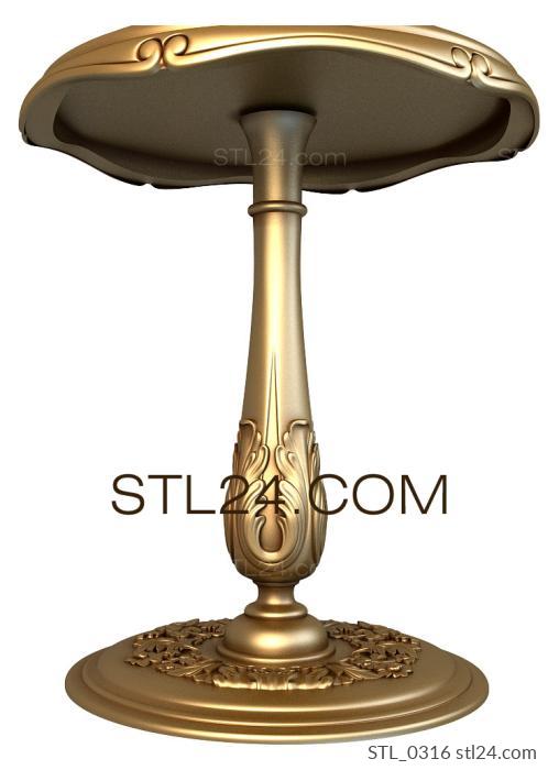 Tables (STL_0316) 3D models for cnc
