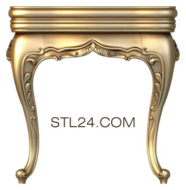 Столы (STL_0318) 3D модель для ЧПУ станка