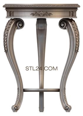 Столы (STL_0320) 3D модель для ЧПУ станка
