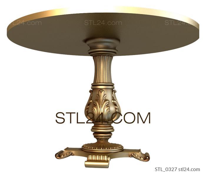 Tables (STL_0327) 3D models for cnc