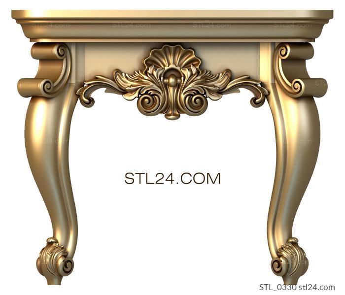 Tables (STL_0330) 3D models for cnc