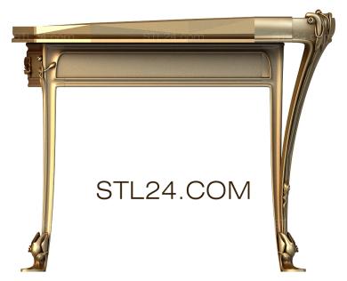 Tables (STL_0334) 3D models for cnc
