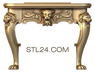 Tables (STL_0337) 3D models for cnc