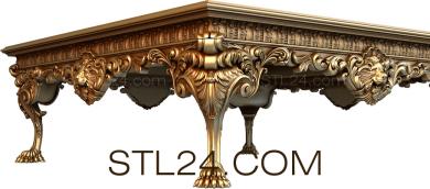 Tables (STL_0367) 3D models for cnc