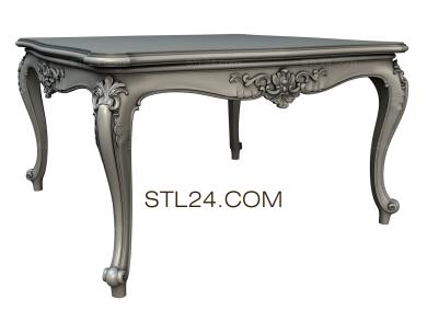 Tables (STL_0379) 3D models for cnc