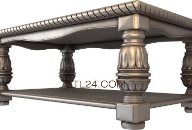 Tables (STL_0385) 3D models for cnc