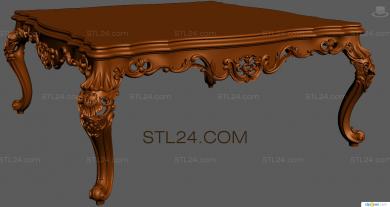 Tables (STL_0389) 3D models for cnc