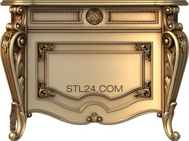 Столы (STL_0392) 3D модель для ЧПУ станка