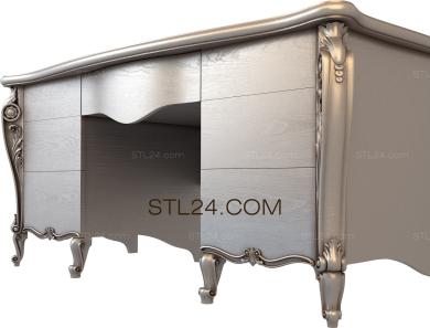 Столы (STL_0395) 3D модель для ЧПУ станка